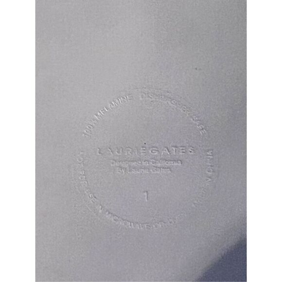 4 LAURIE GATES MOROCCAN BOHO MELAMINE CEREAL SOUP BOWL BLUE YELLOW GREEN 8.75 - Picture 9 of 11